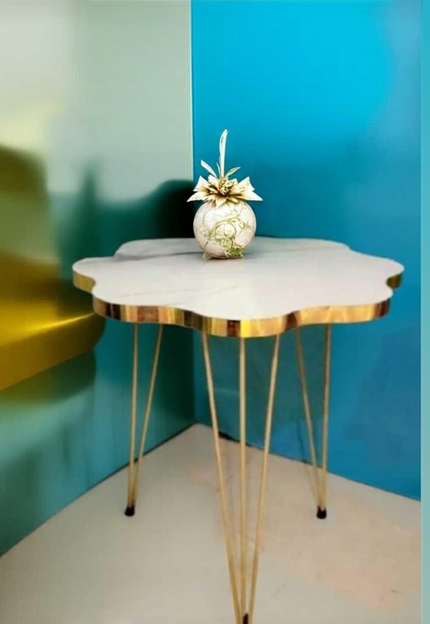 Modern High-Gloss Nesting Coffee Tables – Set of 3 (Five Unique Shapes) | Treasure's Decor
