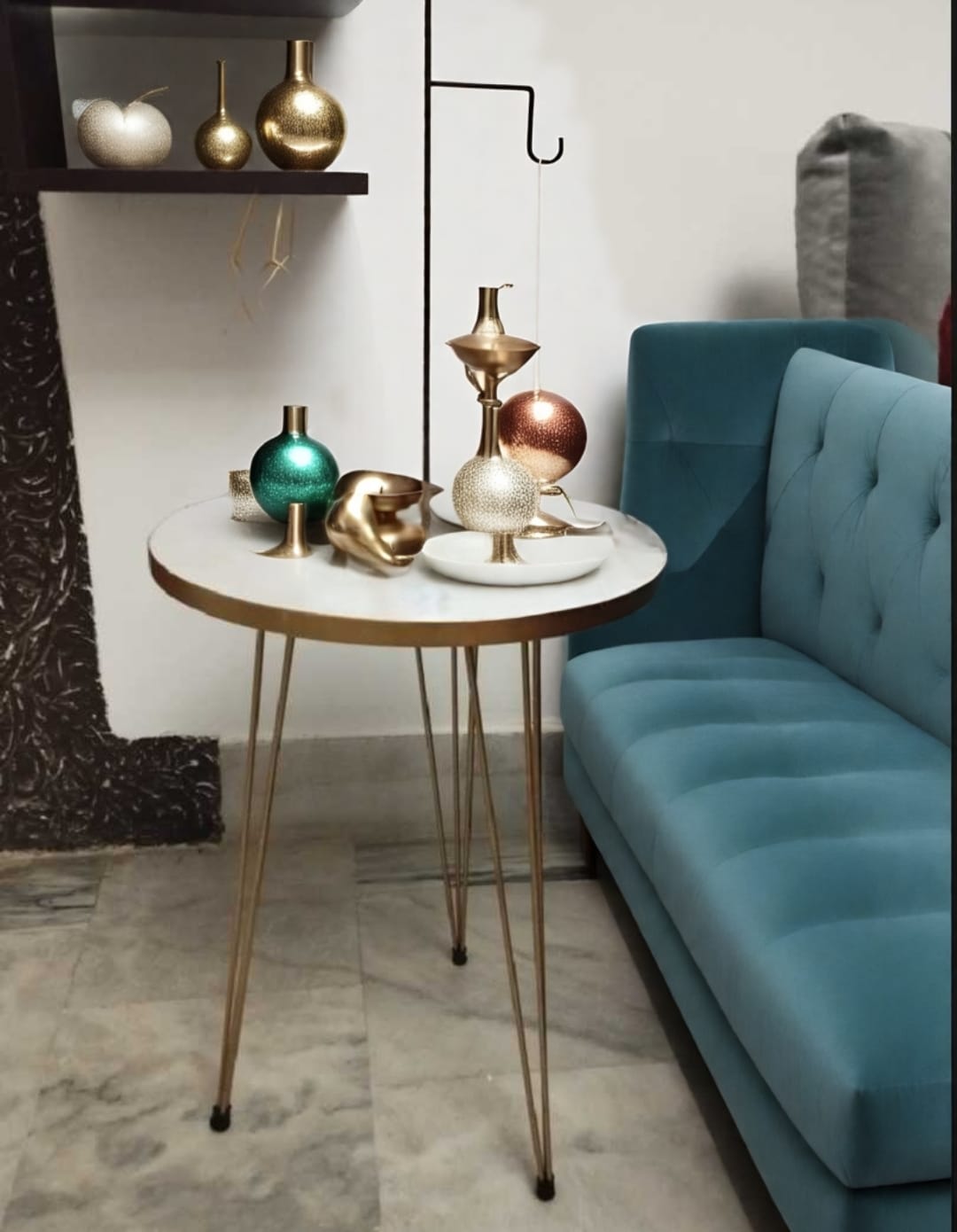 Modern High-Gloss Nesting Coffee Tables – Set of 3 (Five Unique Shapes) | Treasure's Decor